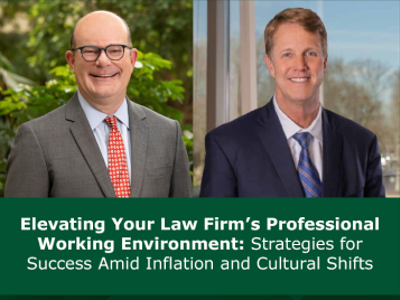 Elevating Your Law Firm in a Challenging Economy Webinar Recording Available Now!