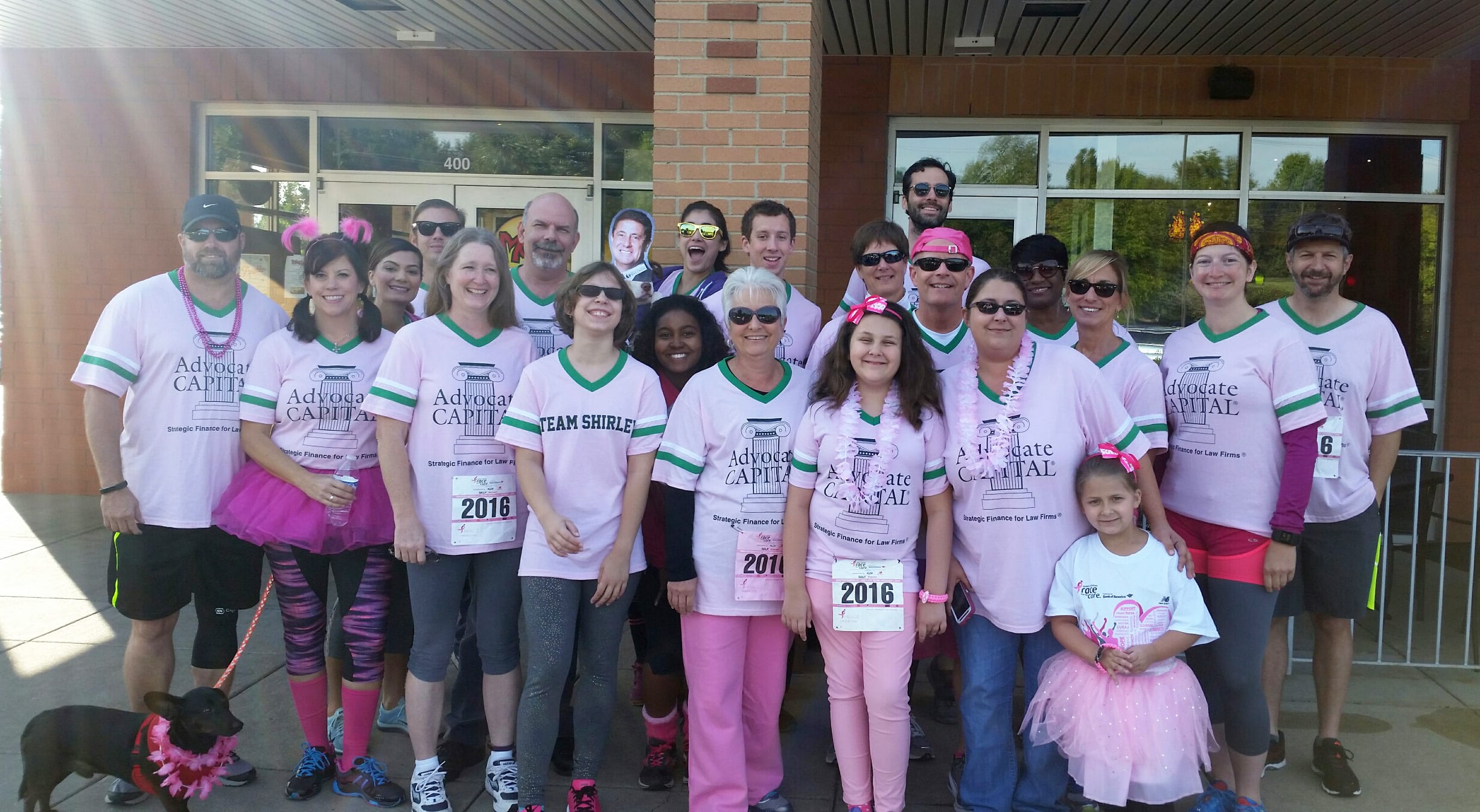 Team Shirley Races for the Cure