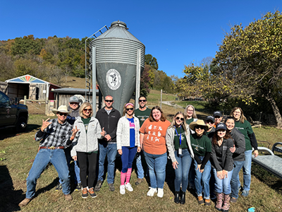 Advocate Capital Volunteers at Piccolo Farms Animal Sanctuary