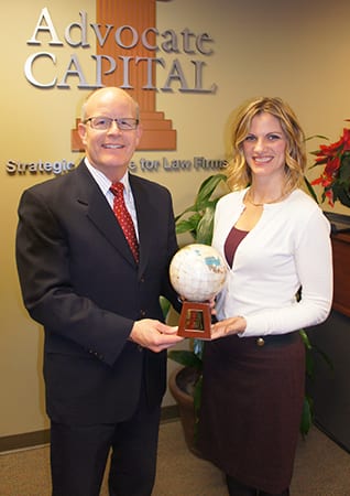 Tina Burns Celebrates 10 Years with Advocate Capital, Inc.