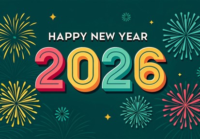 Holiday Hours: Happy New Year 2026