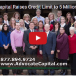Advocate Capital, Inc. Increases its Maximum Credit Limit Advocate Capital, Inc. Increases its Maximum Credit Limit