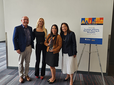 AAJ Paralegal of the Year Award Presented to Talar Guedikian