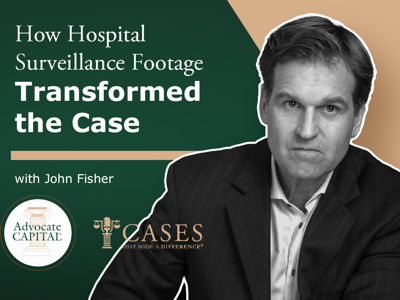 Cases That Made a Difference®️- How Hospital Surveillance Footage Transformed the Case With John Fisher Cases That Made a Difference®️- How Hospital Surveillance Footage Transformed the Case With John Fisher