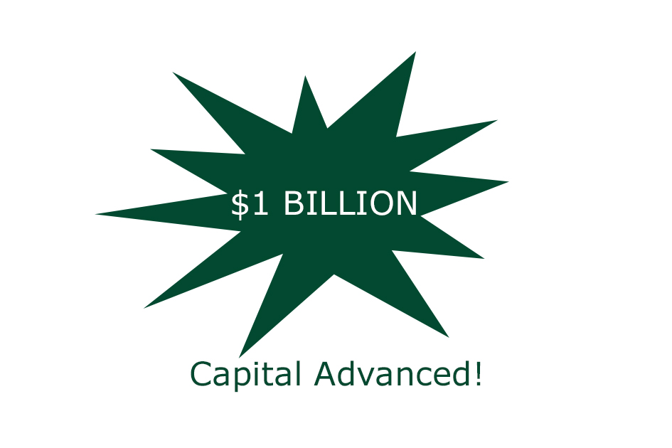 Over $1,000,000,000 in Capital Advanced to Plaintiff Lawyers!