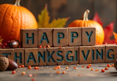 Happy Thanksgiving: Holiday Hours