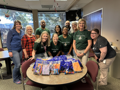 Advocate Cares Celebrates Halloween with Monroe Harding