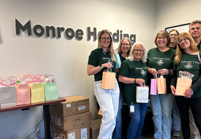 Advocate Cares Celebrates Make a Difference Day with Monroe Harding